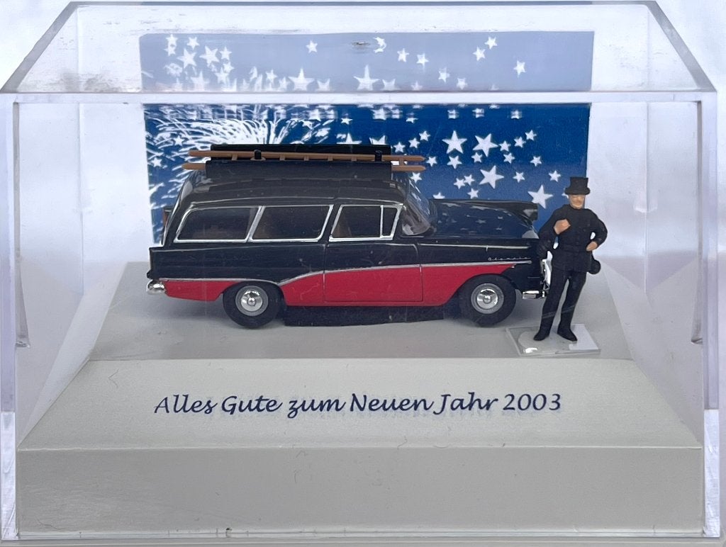 Brekina 20031: Opel Rekord P1 Caravan, Ophalen of Verzenden, Zo goed als nieuw, Auto, Brekina