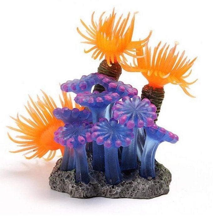 Koraal Aquarium Ornament / Decoratie Vissen Tropische Plant, Verzenden, Nieuw, Plant(en), Steen of Hout