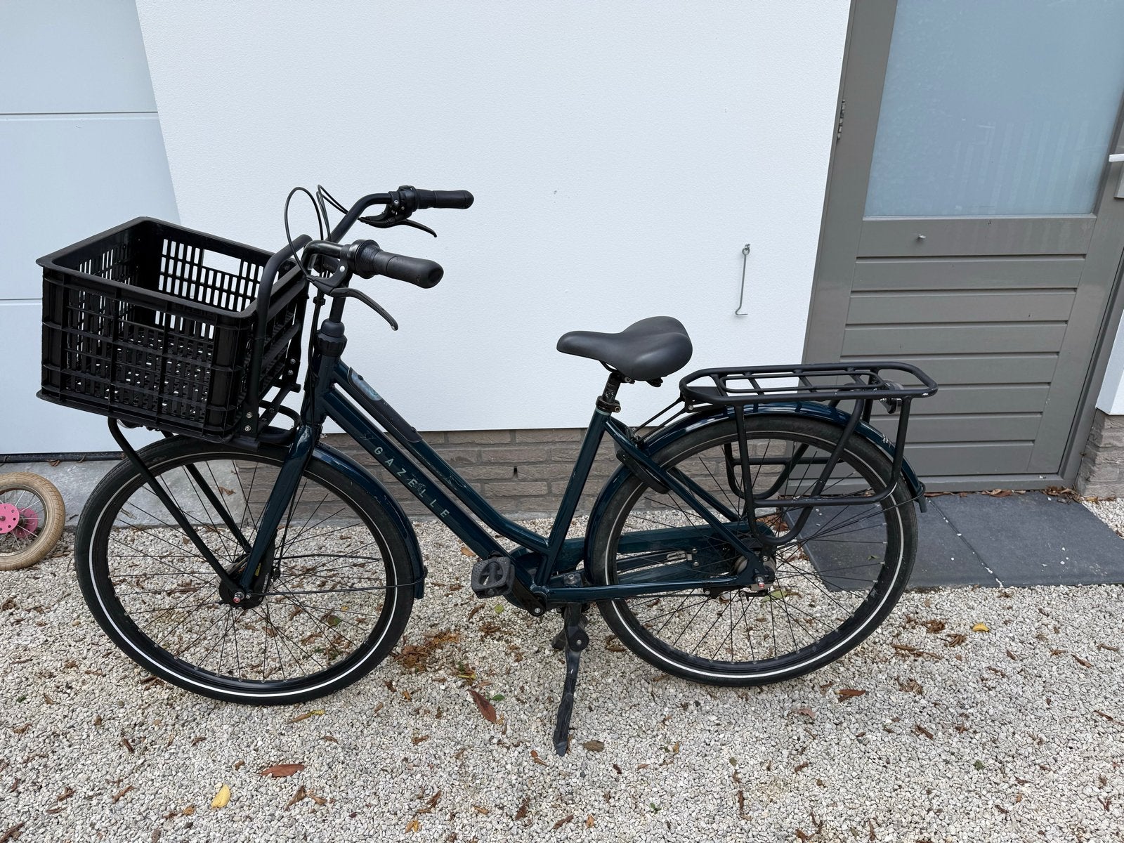 Gazelle C7 Damesfiets met 7 versnellingen en voordrager, Ophalen, 53 tot 56 cm, Velgrem, Versnellingen