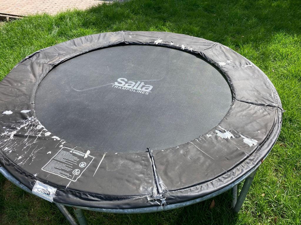 Gratis Salta Trampoline 1,80m - Beschermrand defect, Ophalen, Gebruikt