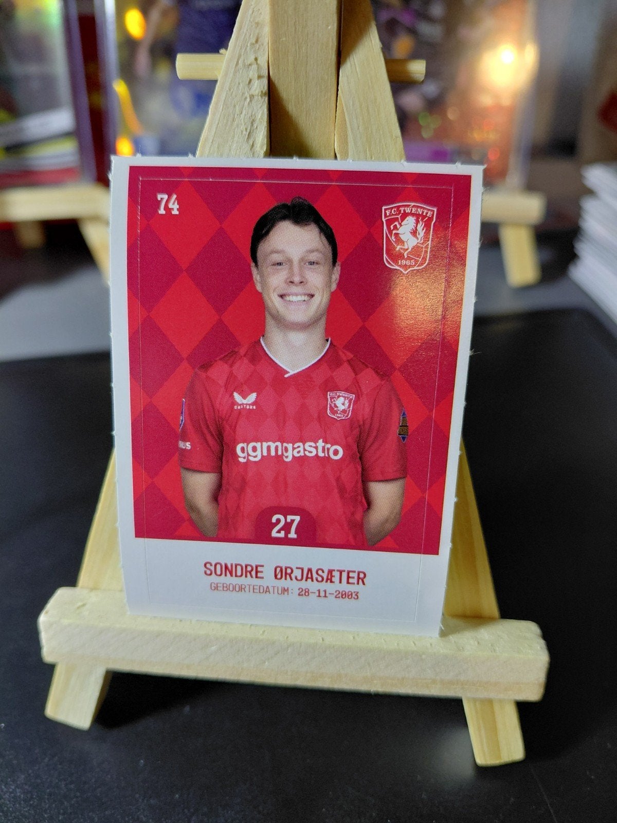 sondre orjasaeter (fc twente) sticker, Ophalen of Verzenden, Nieuw