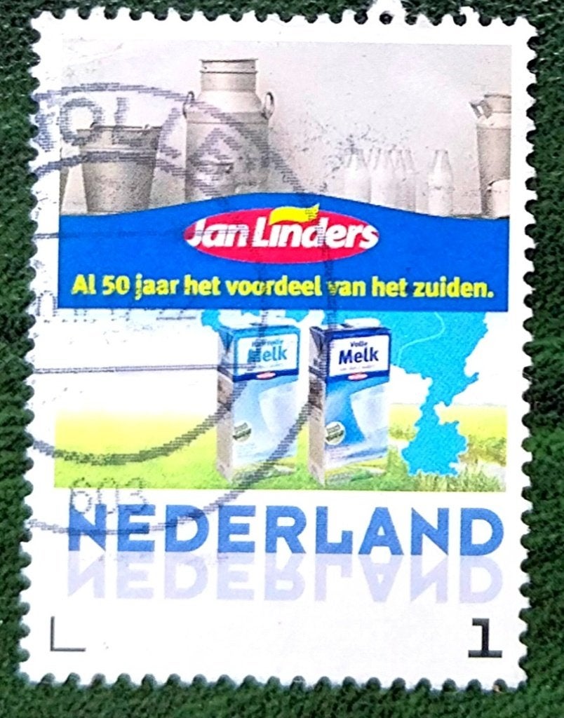 Persoonlijke postzegel bedrijfsreclame 6, Verzenden, Na 1940, Gestempeld