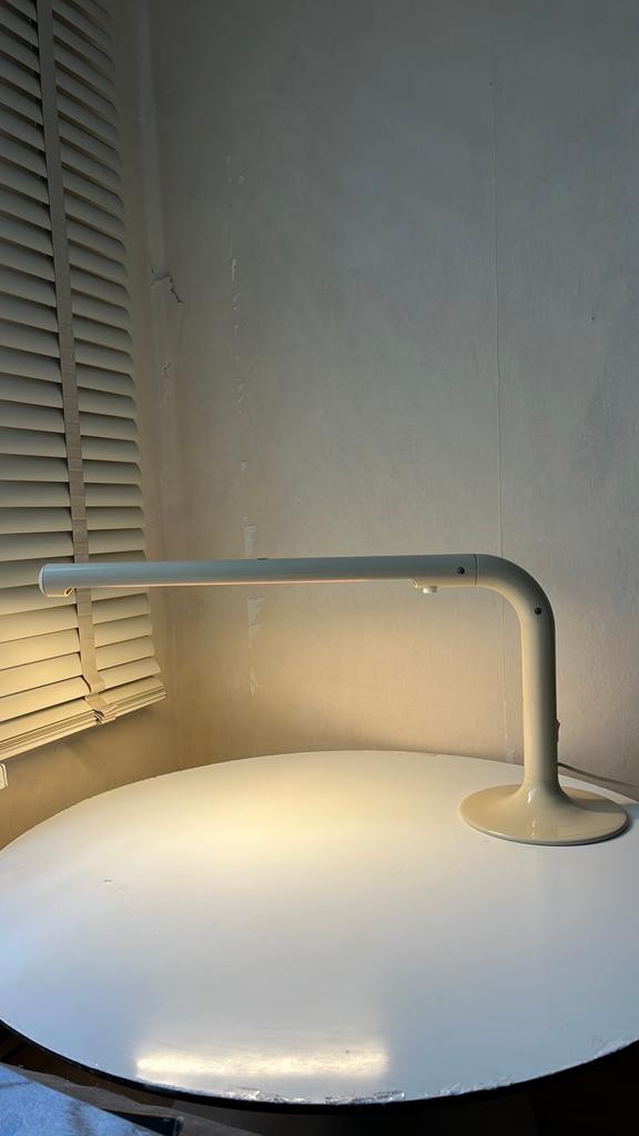 Vintage tube lamp Anders Pehrson - Super mooie staat, Ophalen, Zo goed als nieuw, Metaal, Minder dan 50 cm