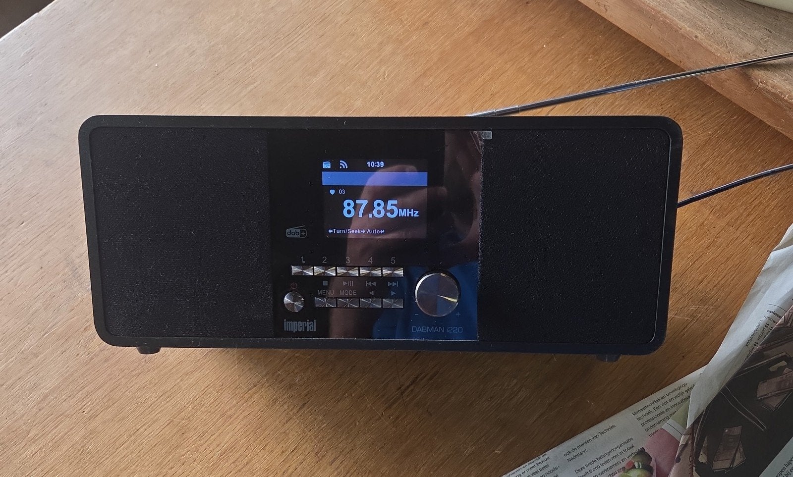 imperial dabman i220 radio, Ophalen of Verzenden, Zo goed als nieuw, X, Radio