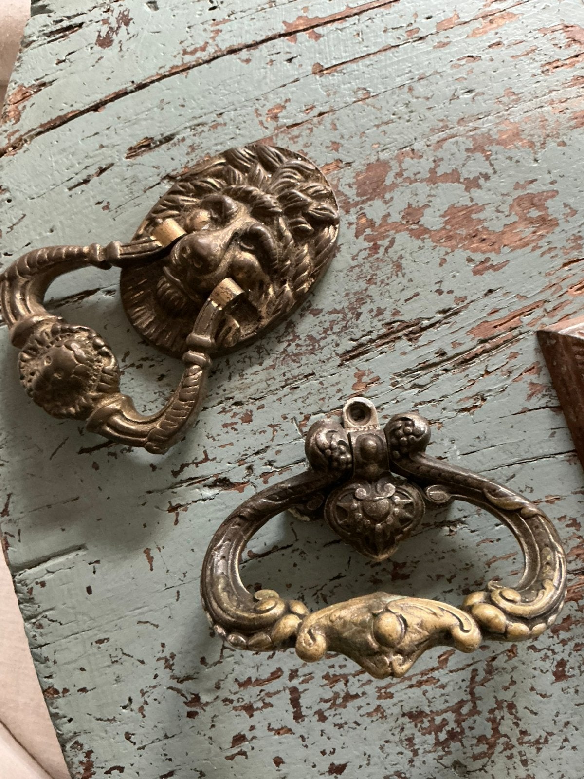 2 antieke deur kloppers, Ophalen of Verzenden