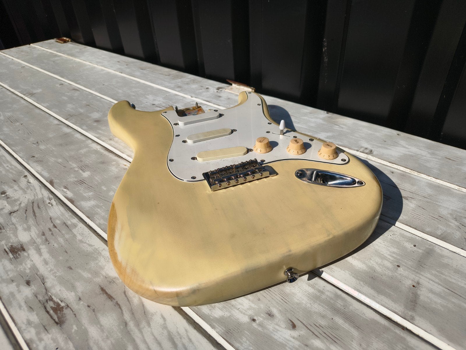 stratocaster body, Ophalen of Verzenden, Gebruikt, Elektrische gitaar