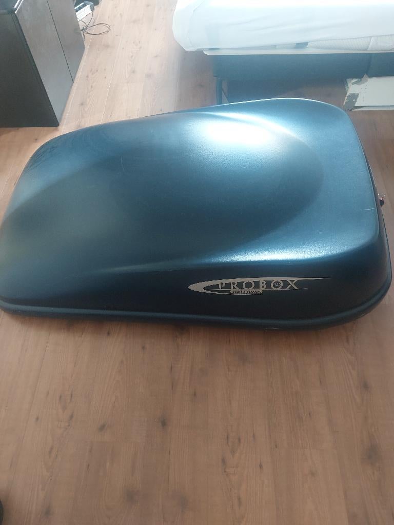 Dakkoffer met dakdragers ( mont blanc), Ophalen, Gebruikt