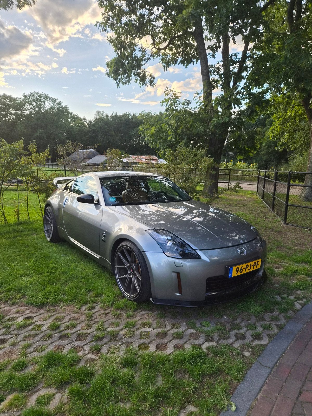Nissan 350Z 3.5 V6 24V 2004 Grijs, 350Z, Achterwielaandrijving, Beige, Xenon verlichting