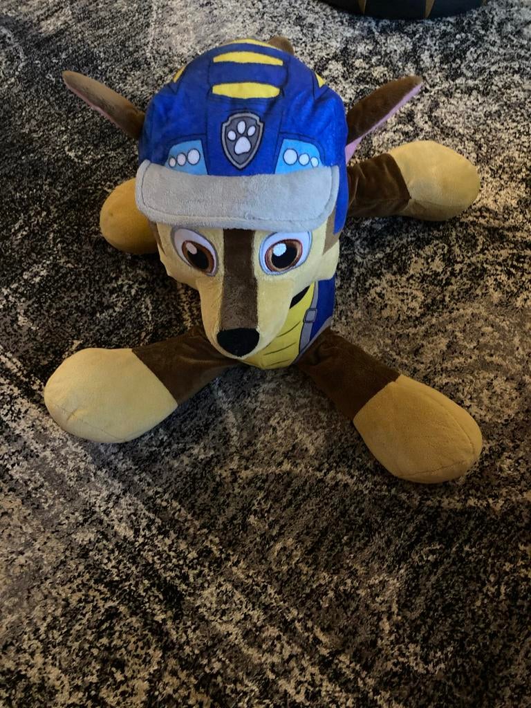 Paw Patrol Chase knuffel, Gebruikt, Middelgroot (20 tot 80 cm), Meerkleurig, Paw Patrol