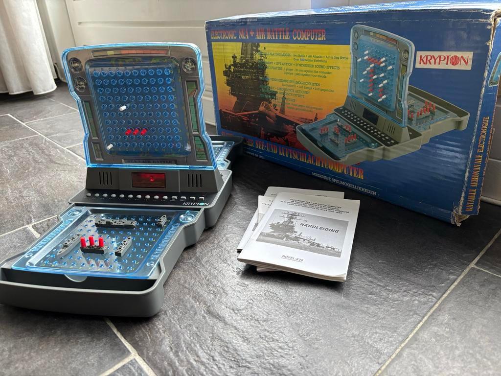 Krypton Electronic Sea + Air Battle Computer Spel, Ophalen of Verzenden, Gebruikt