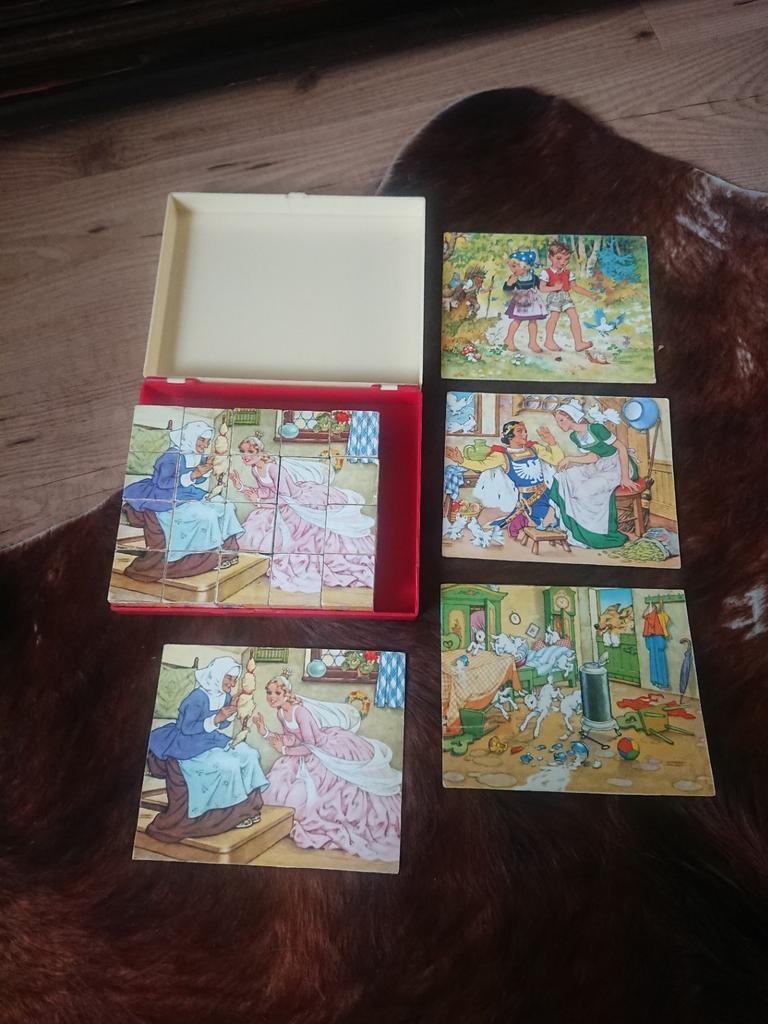 Houten blokken puzzel, Ophalen of Verzenden, Minder dan 500 stukjes, Gebruikt