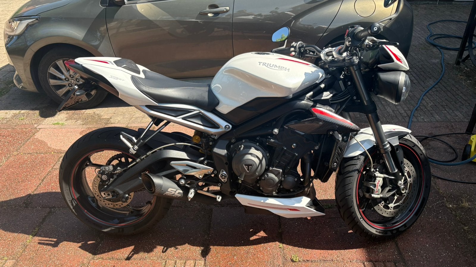 Triumph street triple RS 2019, Occasion, Motorrijbewijs A, Particulier, Naked bike