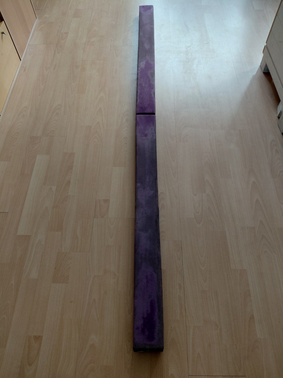 Opvouwbare turnbalk - perfect voor thuis trainen, Sport en Fitness, Ophalen of Verzenden, Gebruikt, Paars, Materiaal