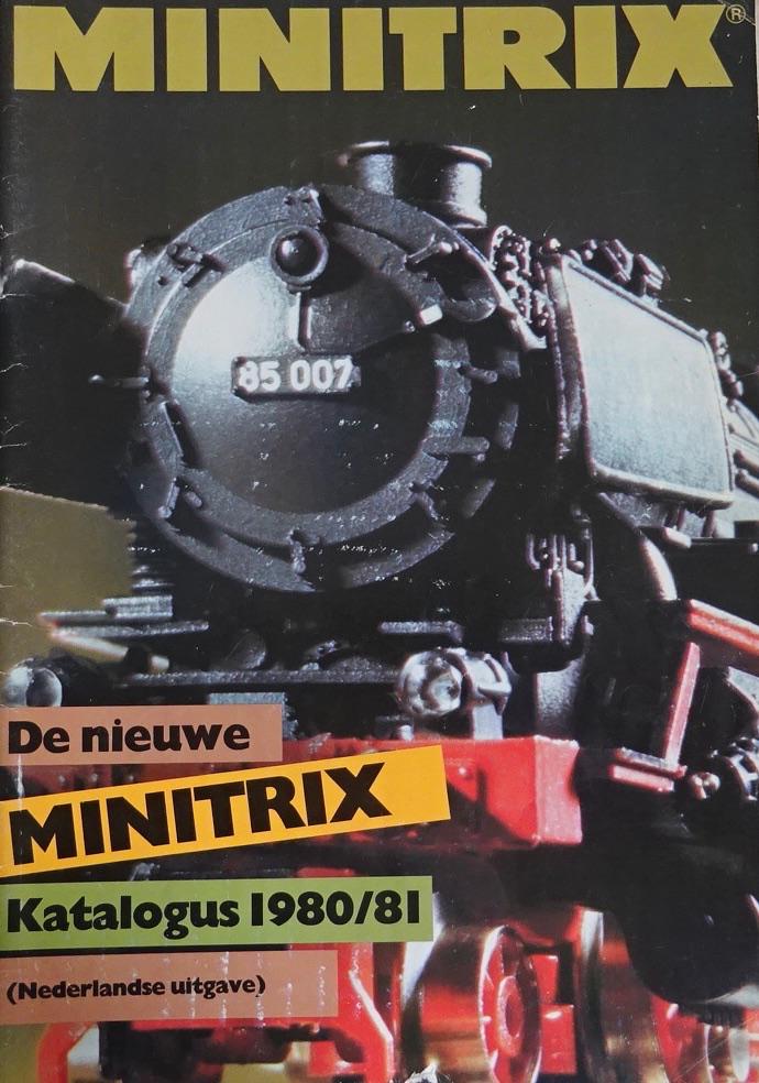MINITRIX Catalogus 1980 1981, Gelijkstroom, Trix, Zo goed als nieuw, Analoog