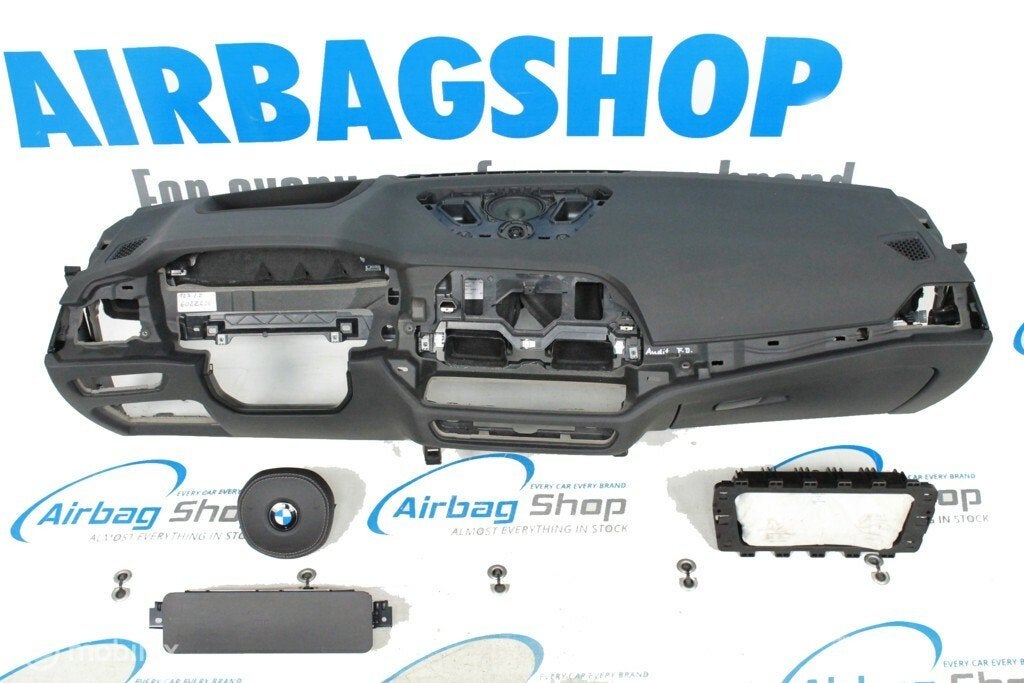 Airbag set dashboard zwart HUD BMW 3 serie G20 (2019-heden), Gebruikt, Ophalen of Verzenden