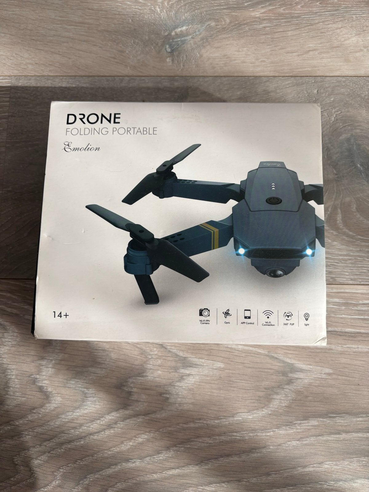 Drone Folding Portable Emotion - Nieuw in doos, Basiskwaliteit, Overige merken, Nieuw, Minder dan 100 meter