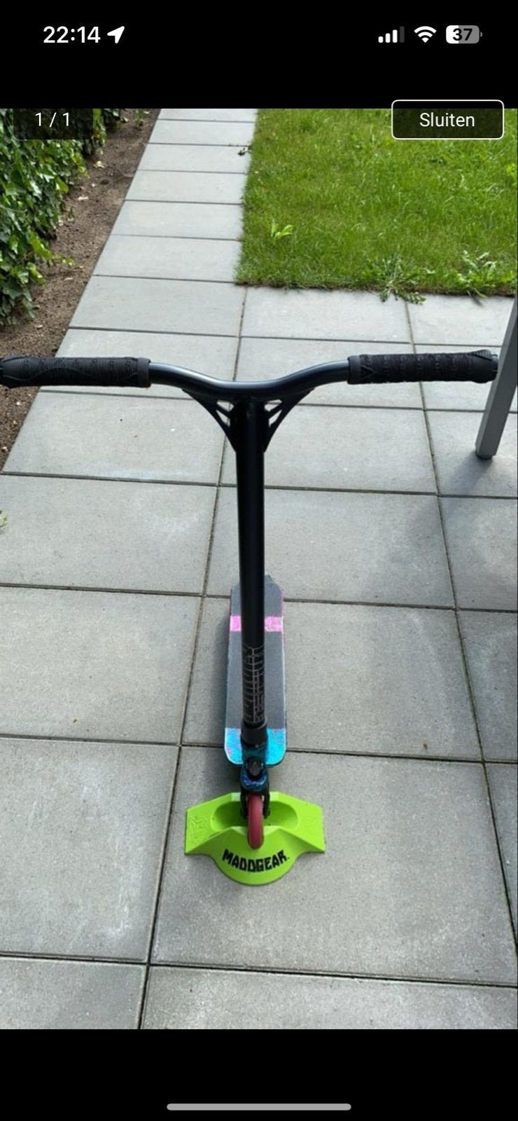 Envy Stuntstep in hele goede staat staander krijg je erbij, Ophalen of Verzenden, Gebruikt, Overige typen