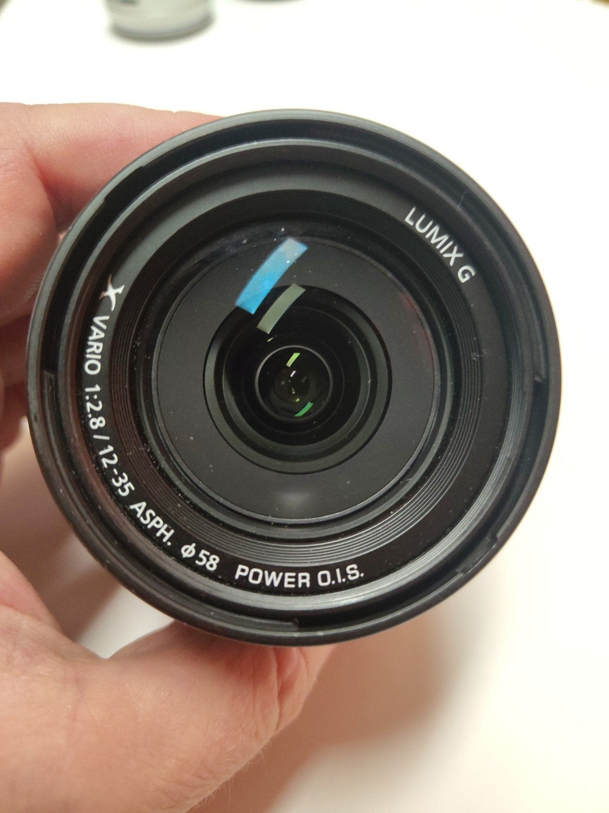 Lumix G Vario 12-35mm f/2.8 ASPH. Power O.I.S. lens, Ophalen of Verzenden, Zo goed als nieuw, Beeldstabilisatie, Panasonic