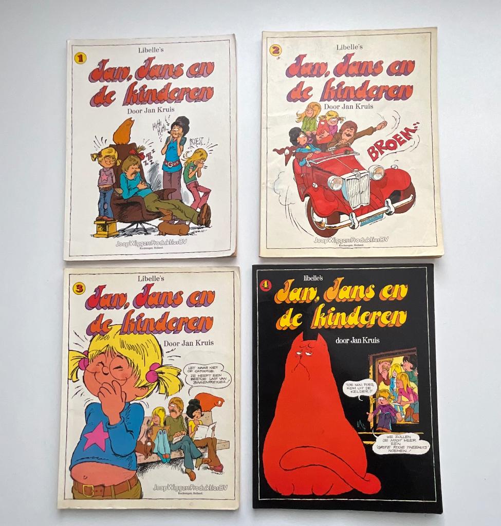 Jan Jans en de kinderen 30 strips, Meerdere stripboeken, Ophalen of Verzenden, Gelezen
