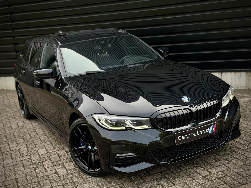 BMW 3 Serie Touring 330e M-SPORT LASER|PANO|HUD|360|MEMORY|T, Auto's, BMW, Automaat, 1998 cc, Gebruikt, Euro 6