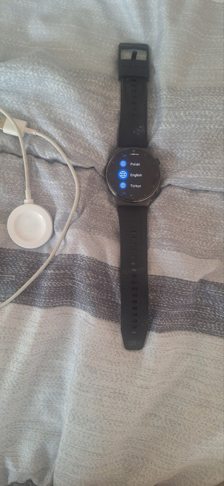 Huawei Watch GT2 Pro met oplaadkabel, Ophalen, Zwart, Waterdicht, Huawei