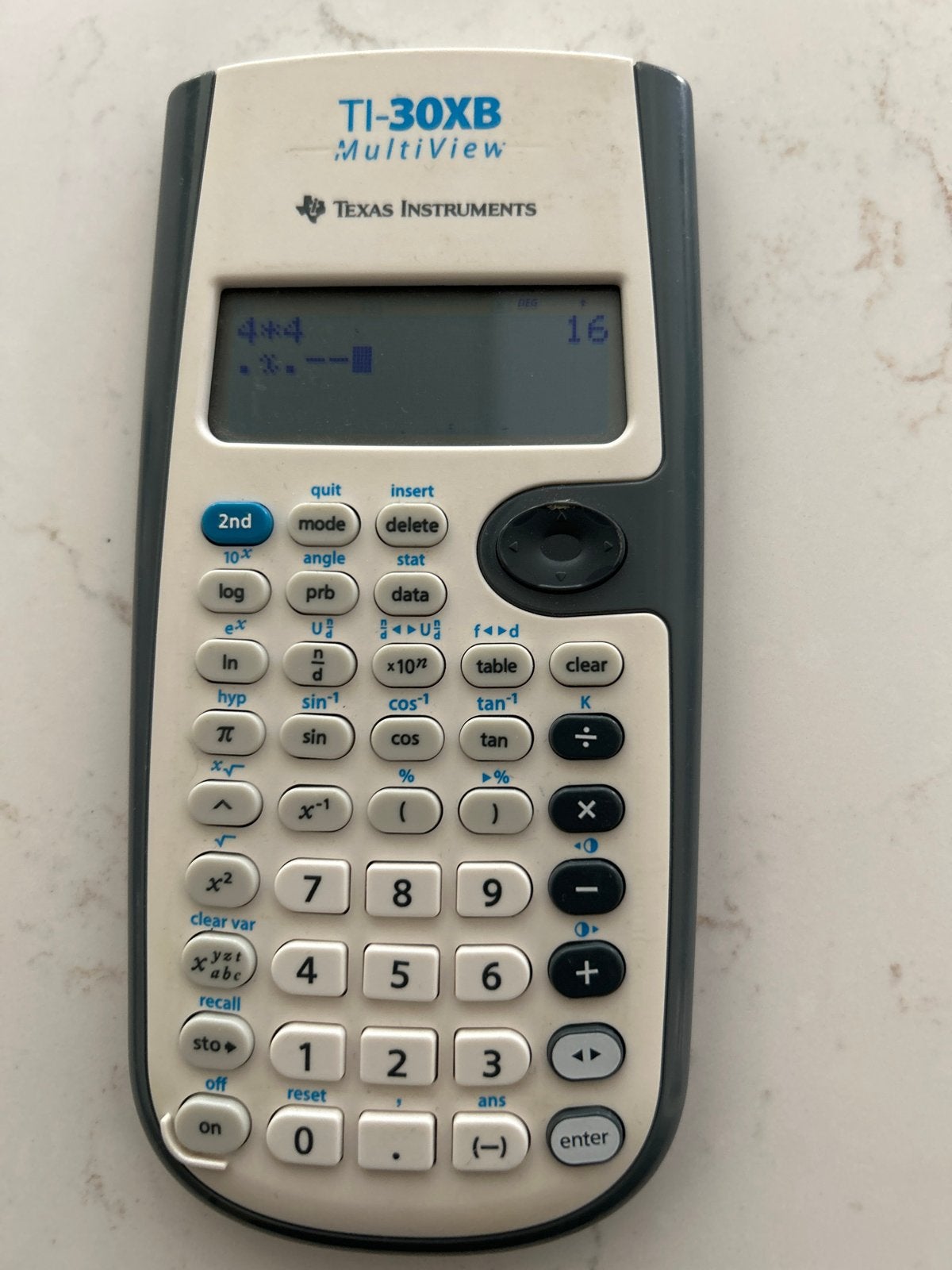 Texas Instruments TI30XB, Ophalen, Gebruikt