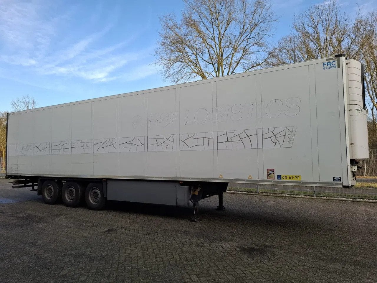 Schmitz Cargobull SCB*S3B / ON-61-PF (bj 2015), Overige brandstoffen, Wit, Origineel Nederlands, Bedrijf