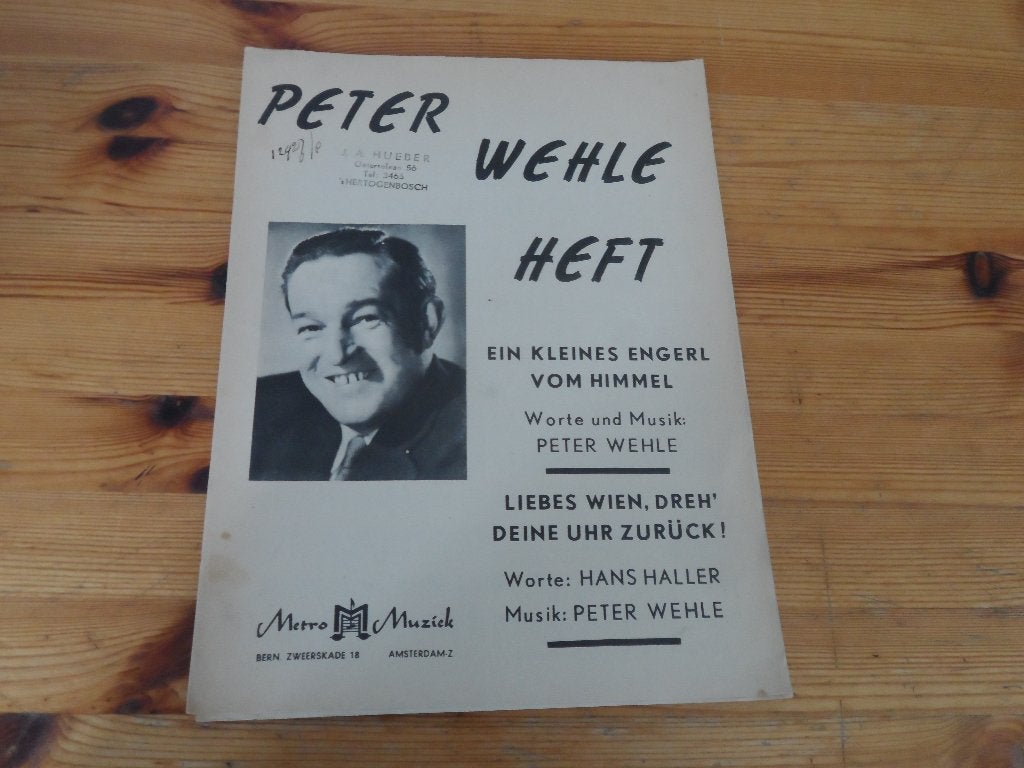 Peter wehle heft, Gebruikt, Gitaar, Ophalen of Verzenden, Artiest of Componist