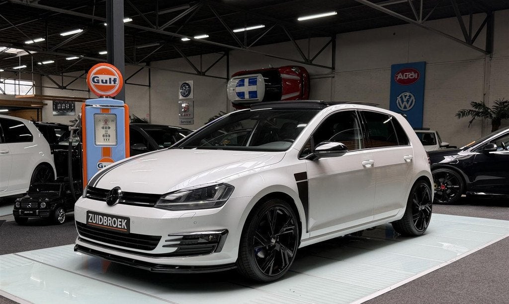 Volkswagen Golf 1.4 TSI Pano! Maxton! Xenon! clima! Cruise!, Gebruikt, 4 cilinders, Wit, Origineel Nederlands