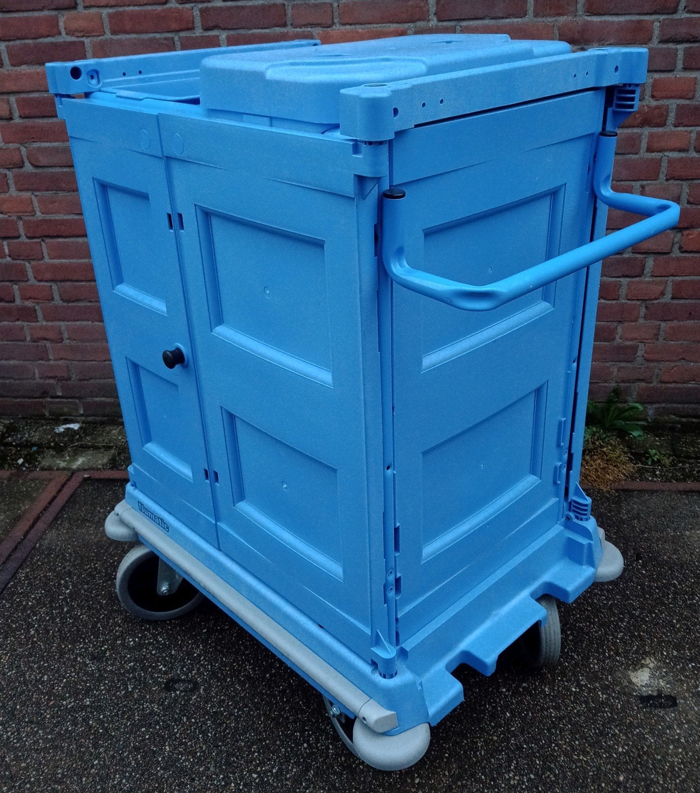 Nette Numatic NC3000 schoonmaak reiniging kar janitor trolle, 100 liter of meer, Ophalen, Transportkar
