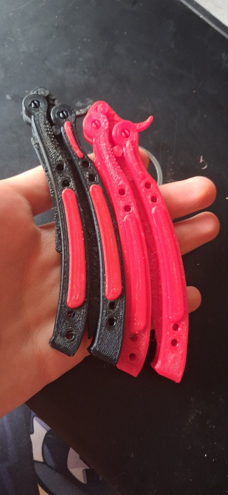 custom butterfly knife NEP, Verzenden, Overige soorten, Nederland, Mes of Dolk