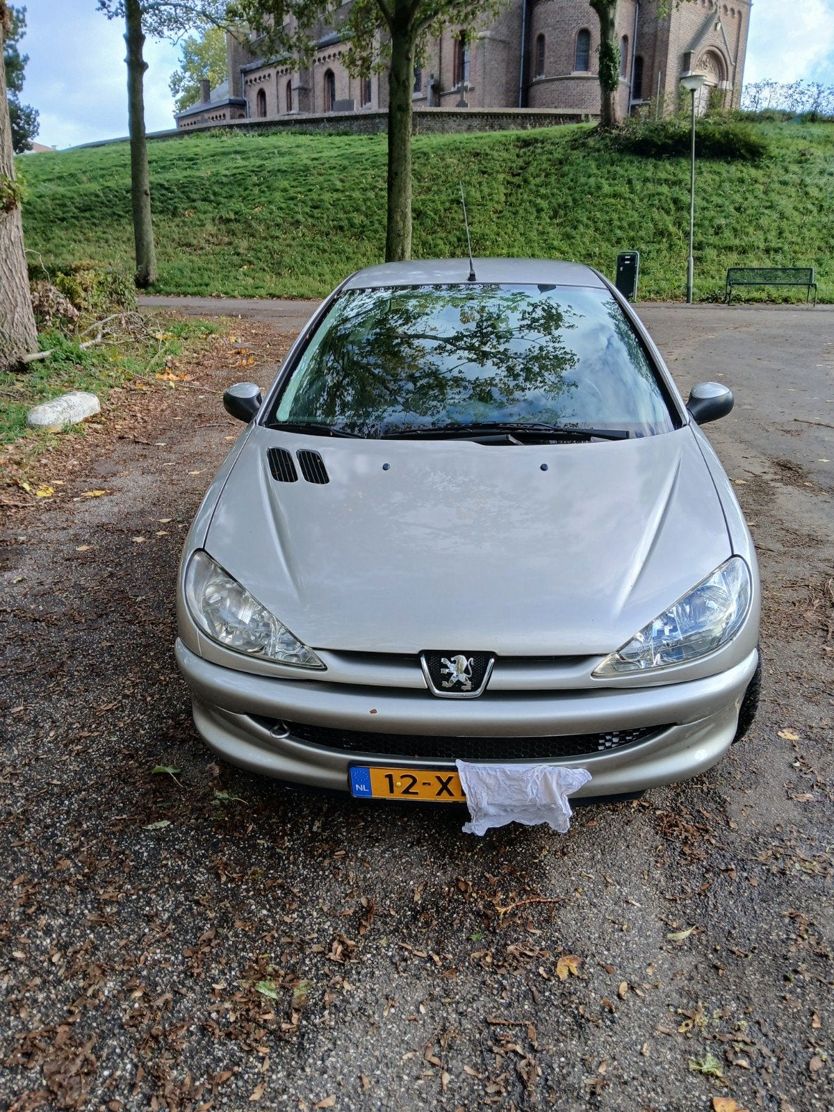 Peugeot 206 1.4 3D 2007 Grijs, Auto's, Voorwielaandrijving, 31 €/maand, 4 cilinders, Origineel Nederlands