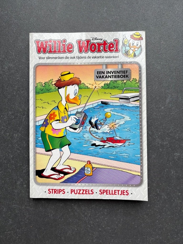 Vakantieboek Willie Wortel van Donald Duck In zeer goede st, Meerdere stripboeken, Ophalen of Verzenden, Zo goed als nieuw