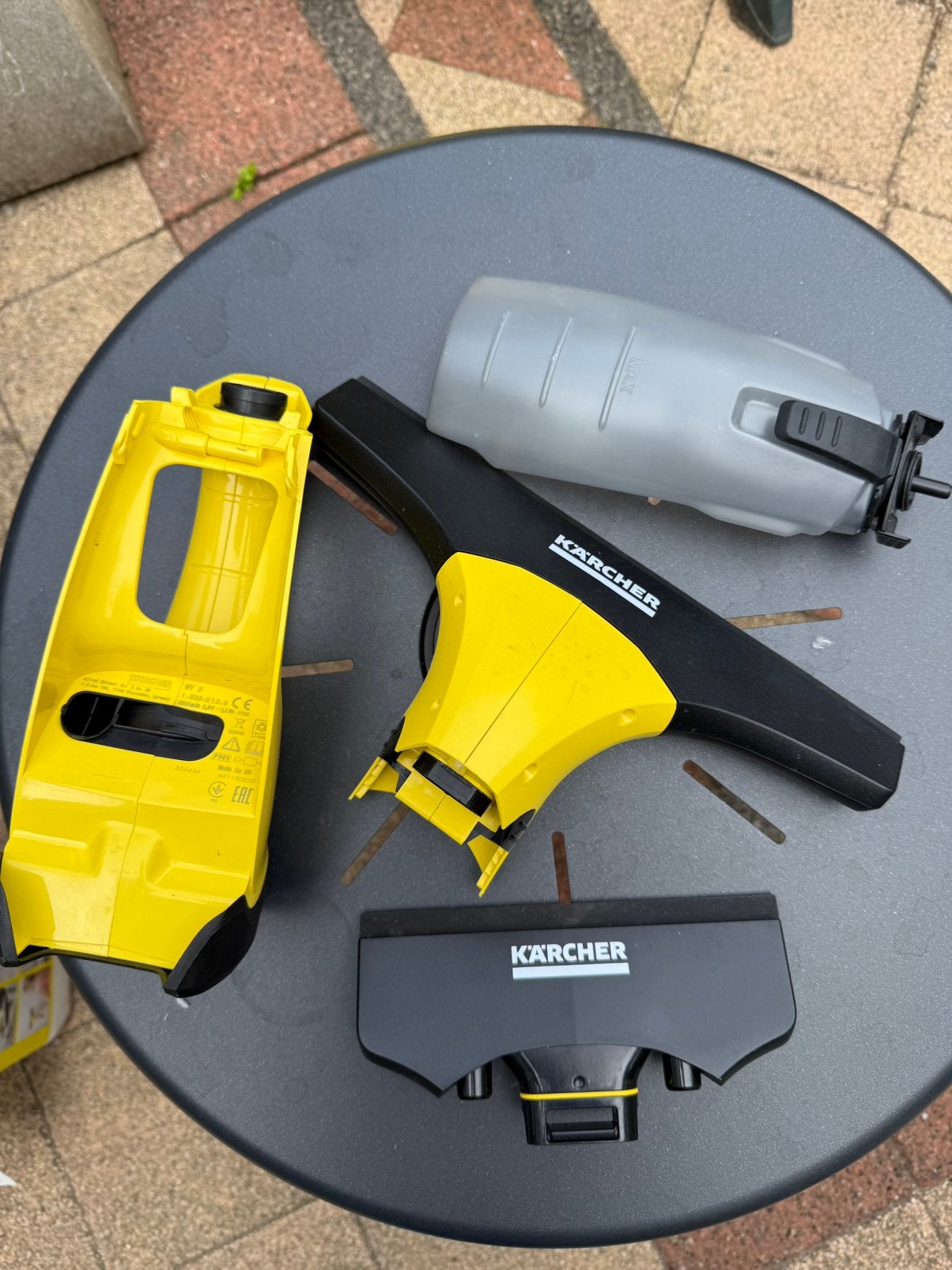 Onderdelen karcher WV2 window cleaner, Ophalen of Verzenden, Zo goed als nieuw