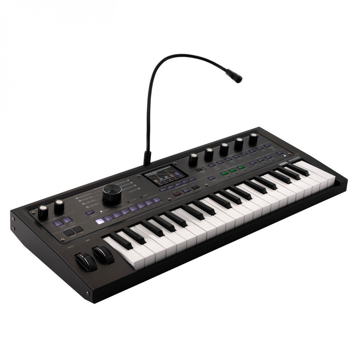Korg microKORG 2 Synthesizer/Vocoder met microfoon, Korg, Nieuw, Aanslaggevoelig, Overige aantallen