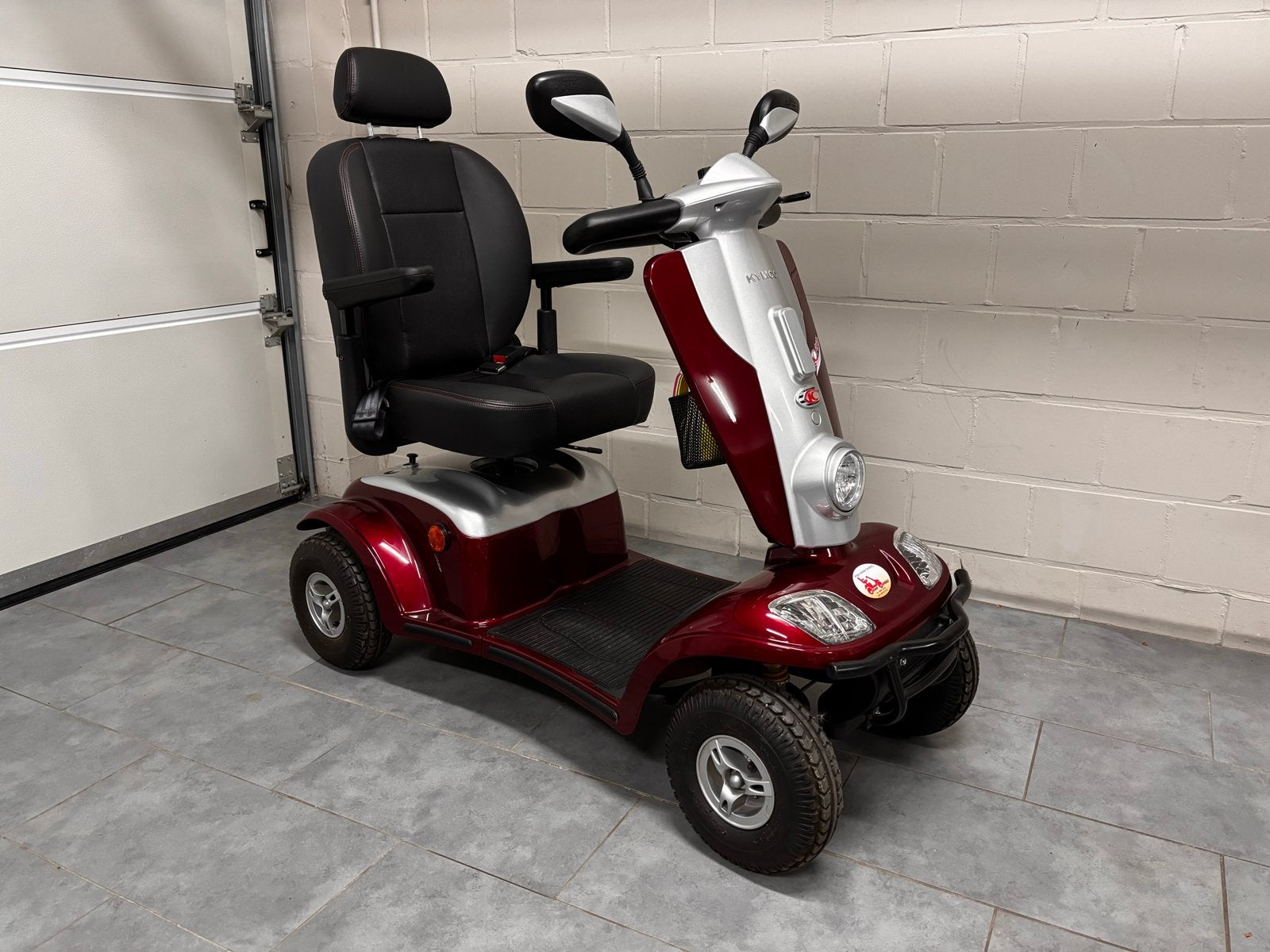 Scootmobiel nieuwstaat ! Nauwelijks gebruikt, Kymco, Ophalen of Verzenden, Zo goed als nieuw, 46 km of meer