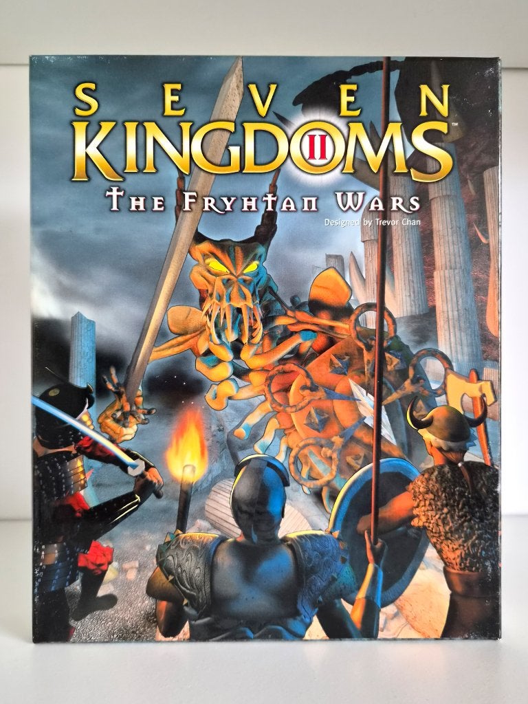 Seven Kingdoms II: The Fryhtan Wars - PC Big Box, 1 speler, Ophalen of Verzenden, Zo goed als nieuw, Strategie en Constructie