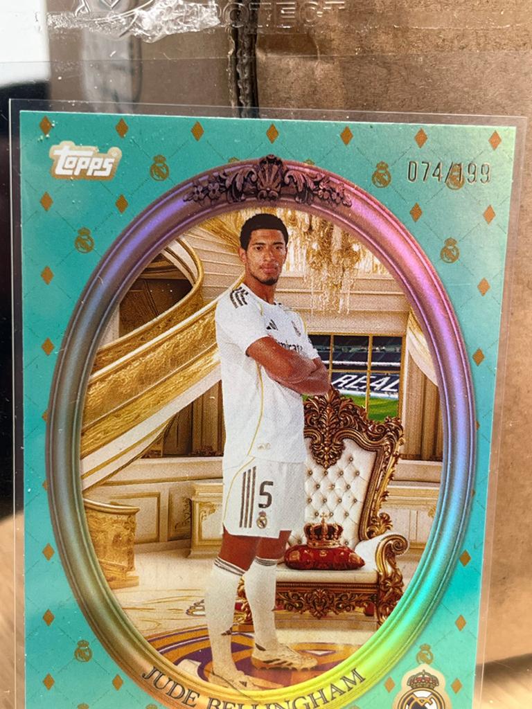 Jude Bellingham Topps FC Official Card 074/199 Real Madrid, Ophalen of Verzenden, Zo goed als nieuw