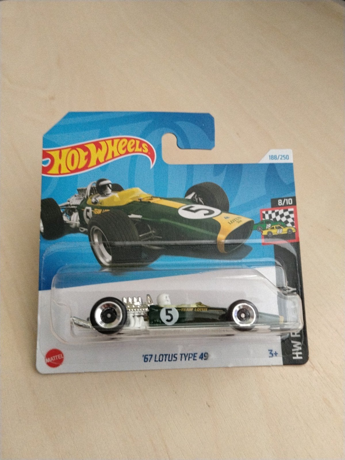 Hotwheels '67 lotus type 49 hot wheels, Ophalen of Verzenden, Nieuw, Auto