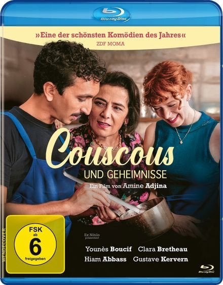 Couscous en geheimen (Blu-ray) Blu-ray Disc, Cd's en Dvd's, Verzenden, Nieuw in verpakking