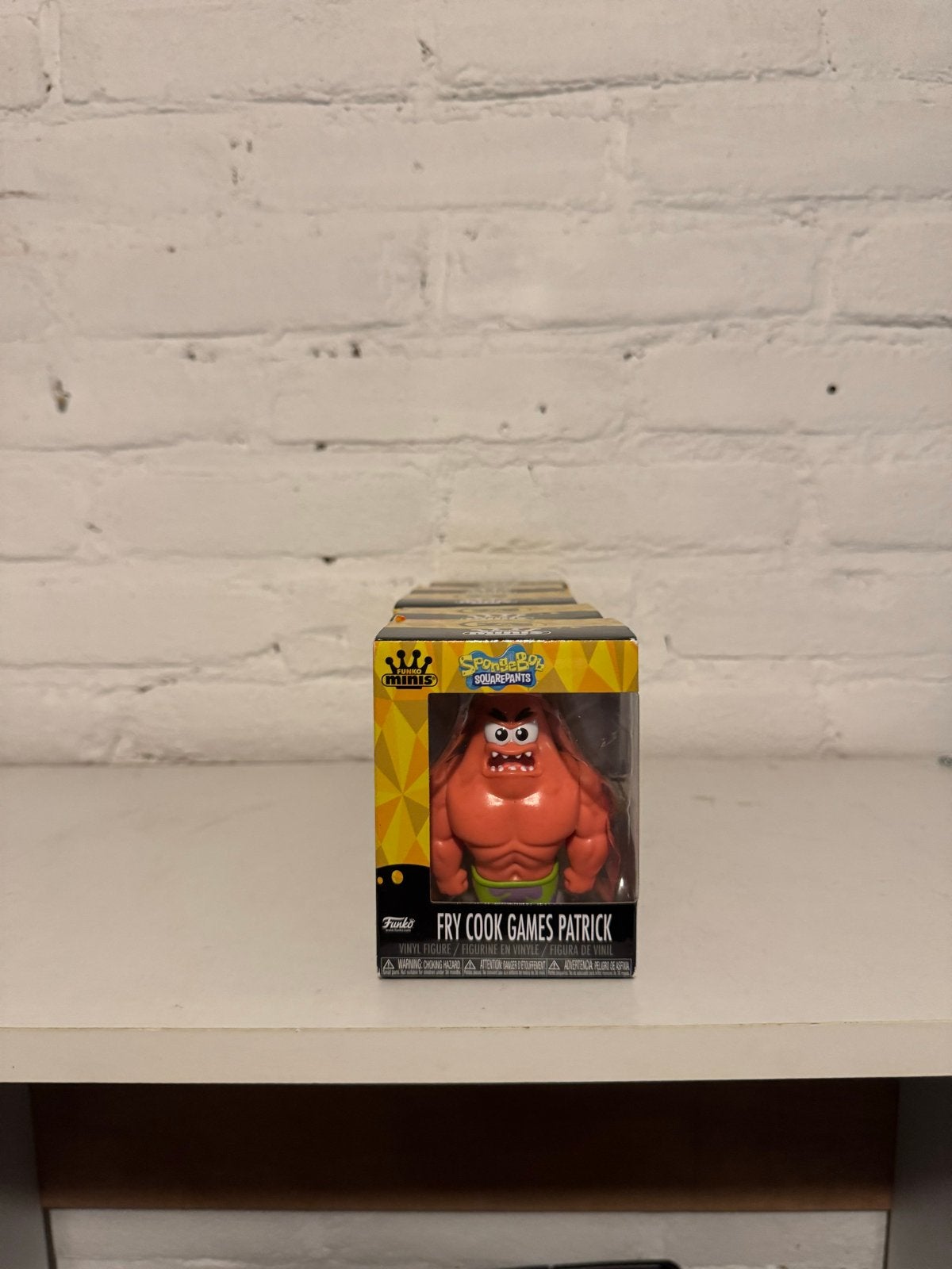 Funko Minis Spongebob Fry Cook Games Patrick, Ophalen of Verzenden, Nieuw