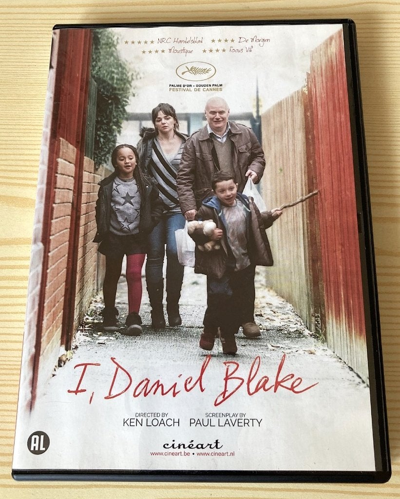 dvd I, Daniel Blake van regisseur Ken Loach, Alle leeftijden, Ophalen, Zo goed als nieuw