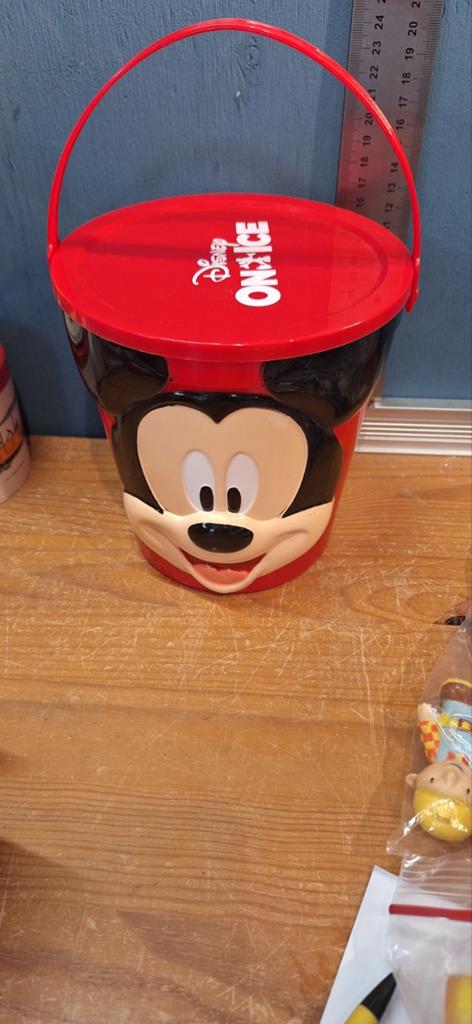 Mickey Mouse disney on ice popcorn emmer (6925), Disney, ., Ophalen of Verzenden, Zo goed als nieuw