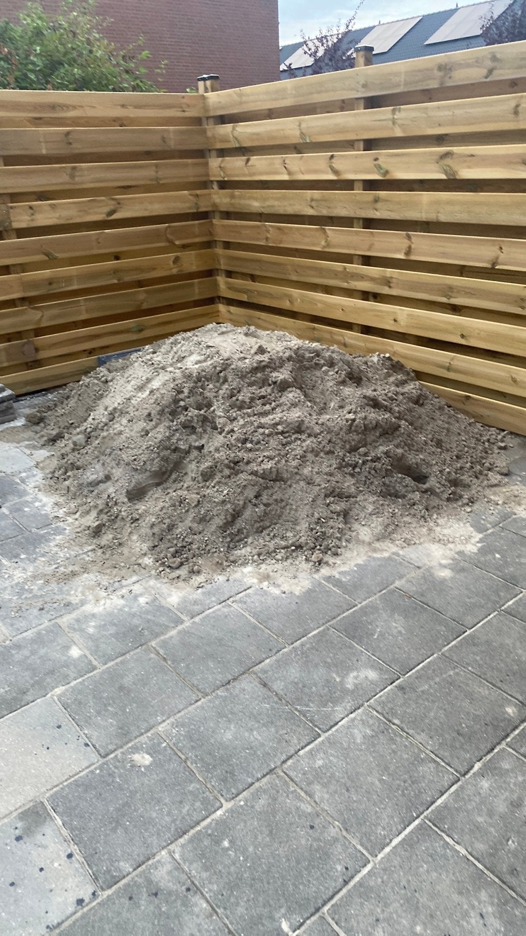 Zand, Ophalen, Zo goed als nieuw, Ophoogzand