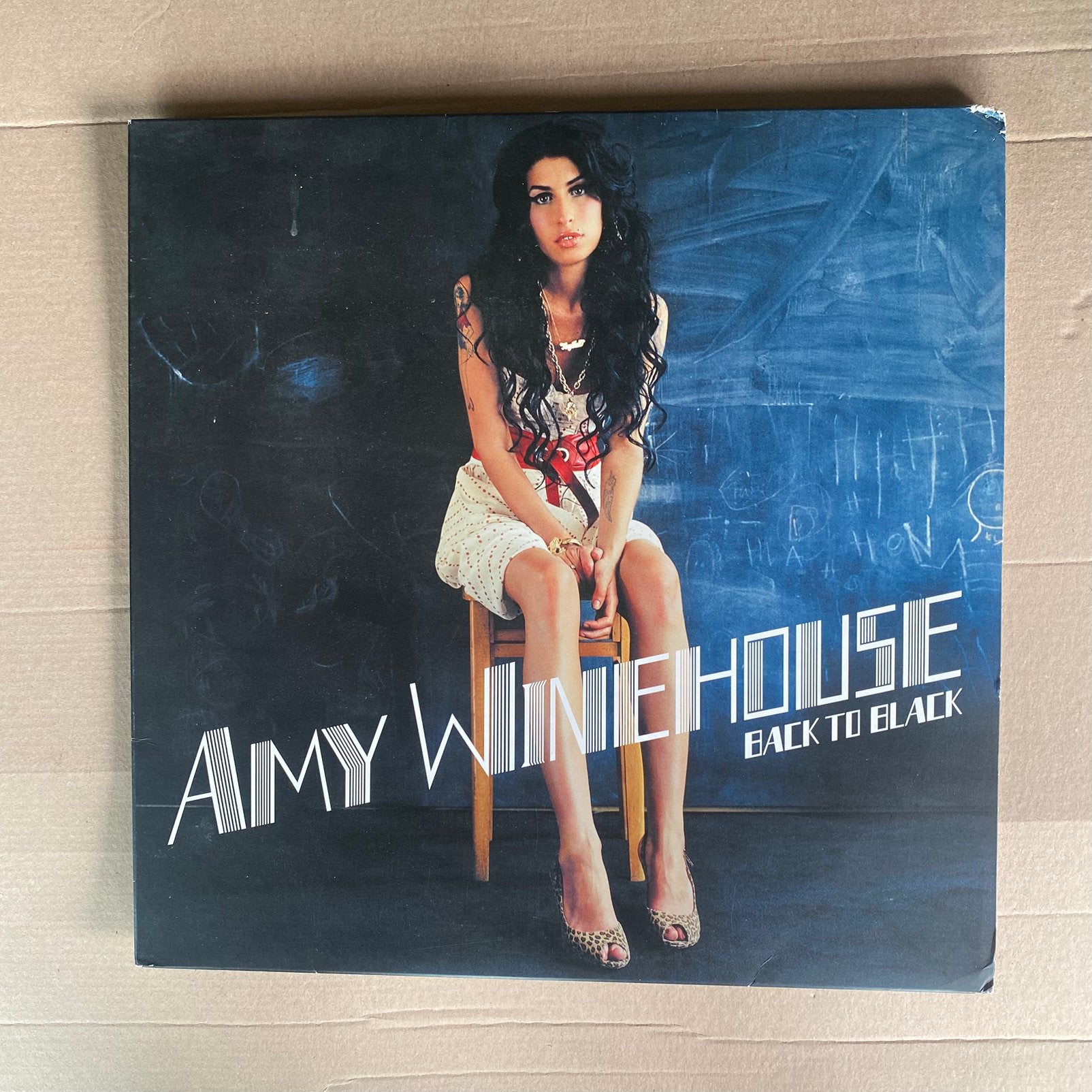 Lp - Amy Winehouse - black to black, Ophalen of Verzenden, Gebruikt, LP