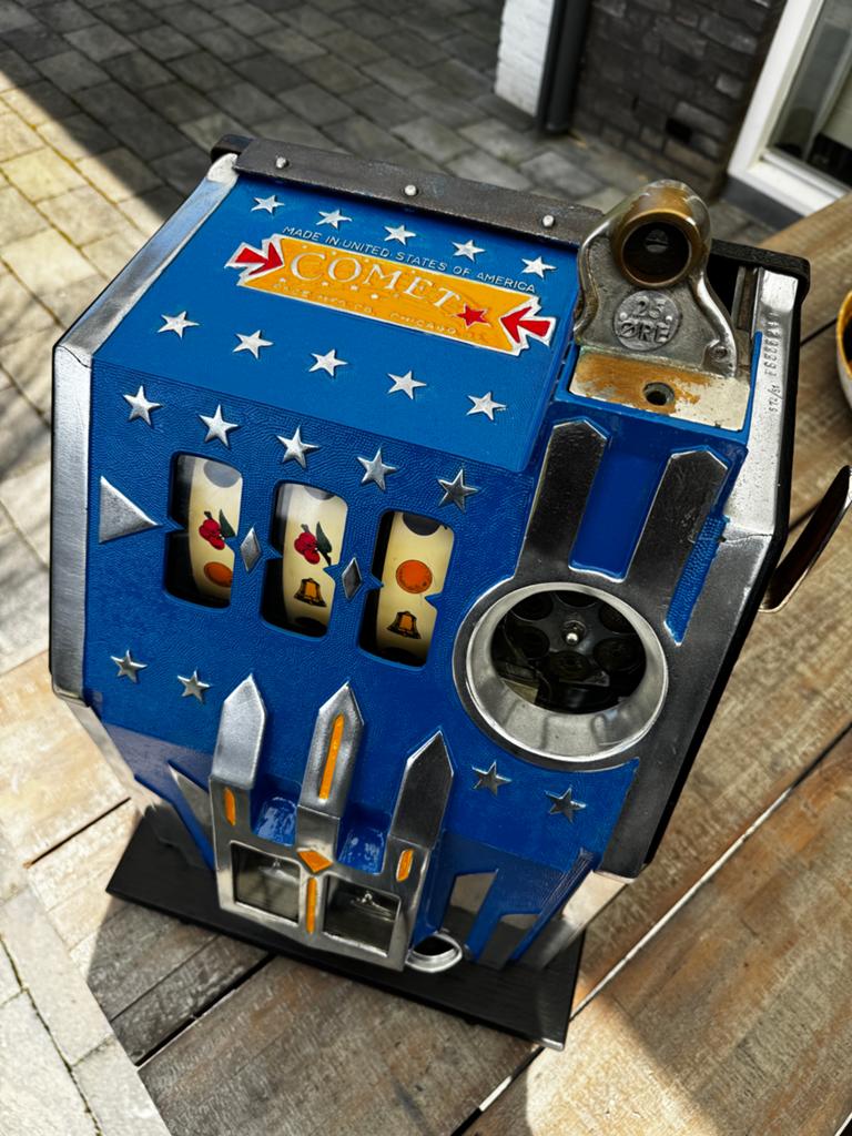 Pace Comet eenarmige bandiet - Vintage gokautomaat, Verzamelen, Automaten | Gokkasten en Fruitautomaten, Overige munten, Ophalen