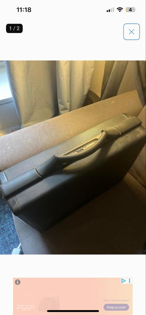 Gratis samsonite, Gebruikt, 50 tot 60 cm, Hard kunststof, Slot