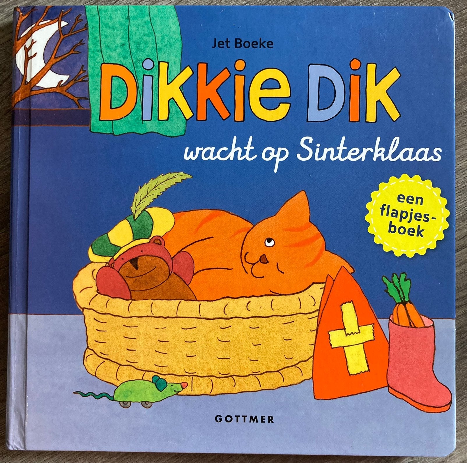 DIKKIE DIK Wacht op Sinterklaas - Jet Boeke, Ophalen of Verzenden, Gelezen