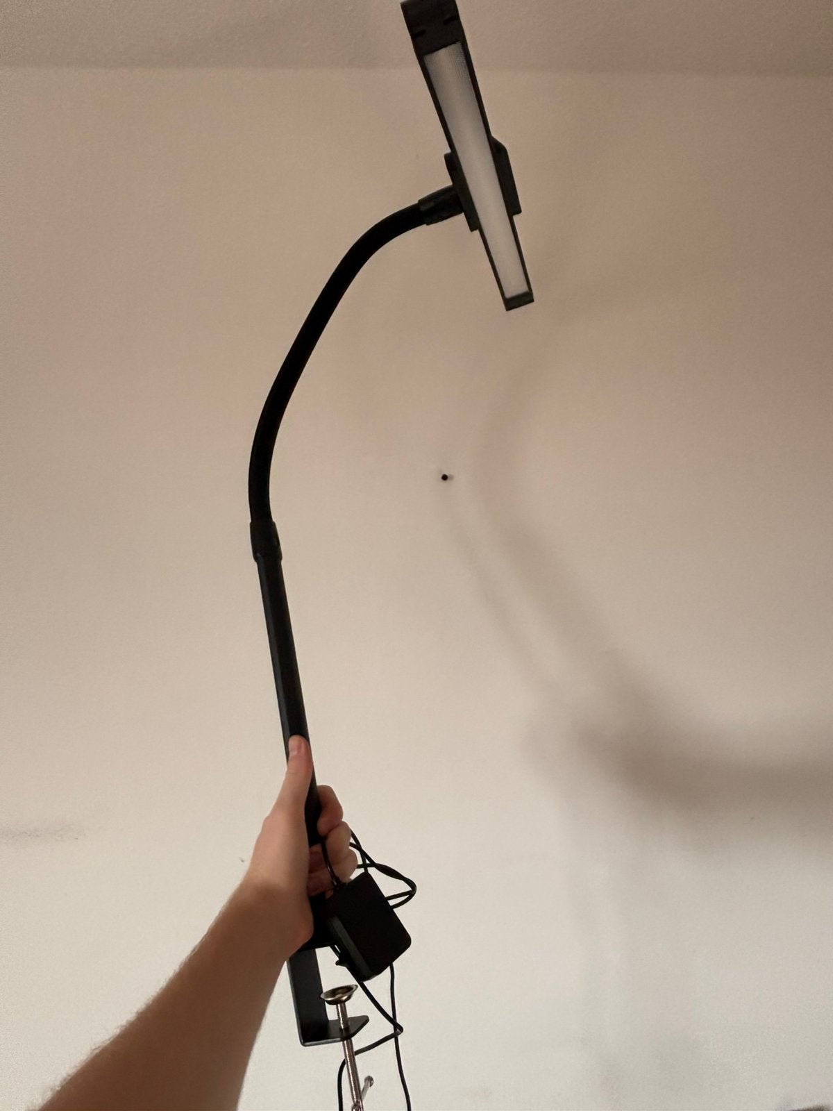 LED-lamp, Tafellamp, Zwart, 80 cm, Ophalen of Verzenden