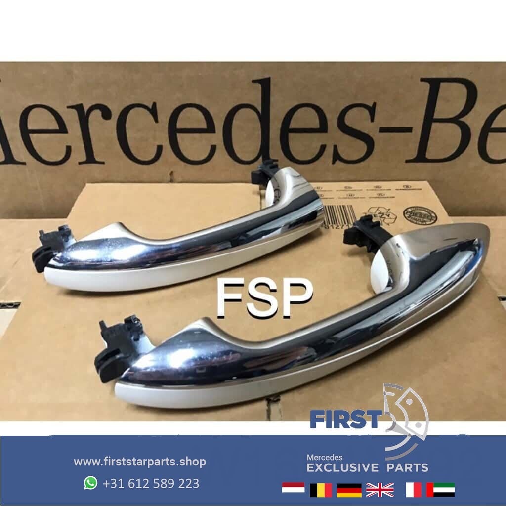 W166 W292 deurhendel Mercedes GLE Klasse chroom deurgreep 20, Gebruikt, -, Deur, Rechts